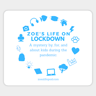 Essential Cover Art- Zoe's Life on Lockdown Magnet